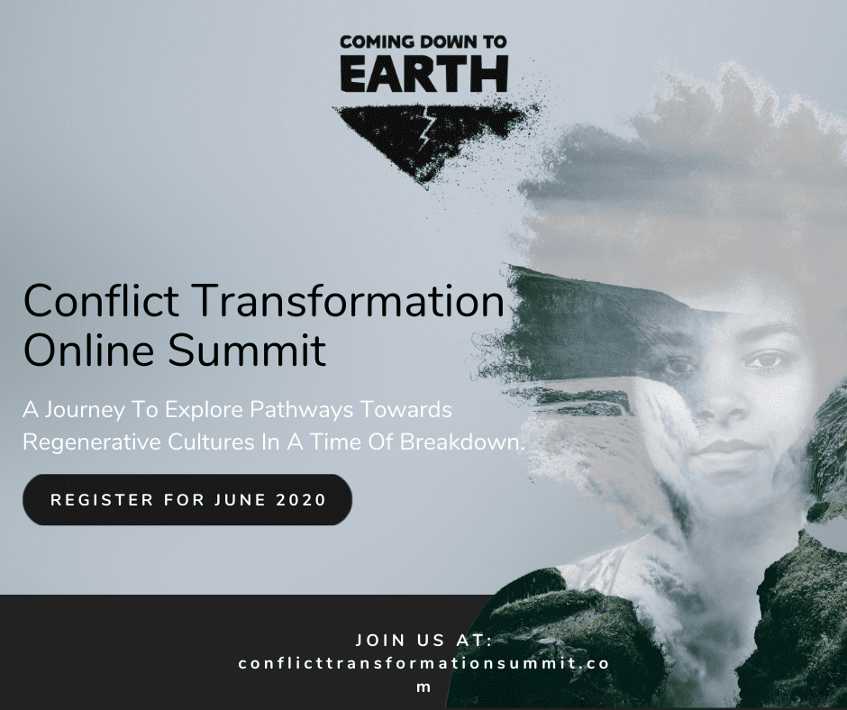 Coming Down to Earth – an Online Summit about Conflict Transformation