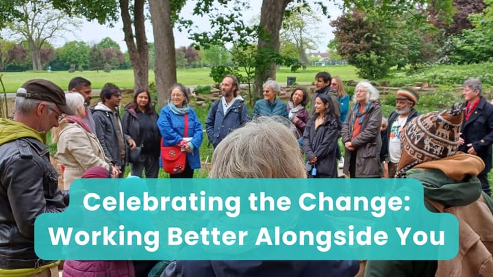Celebrating the Change: Working Better Alongside You