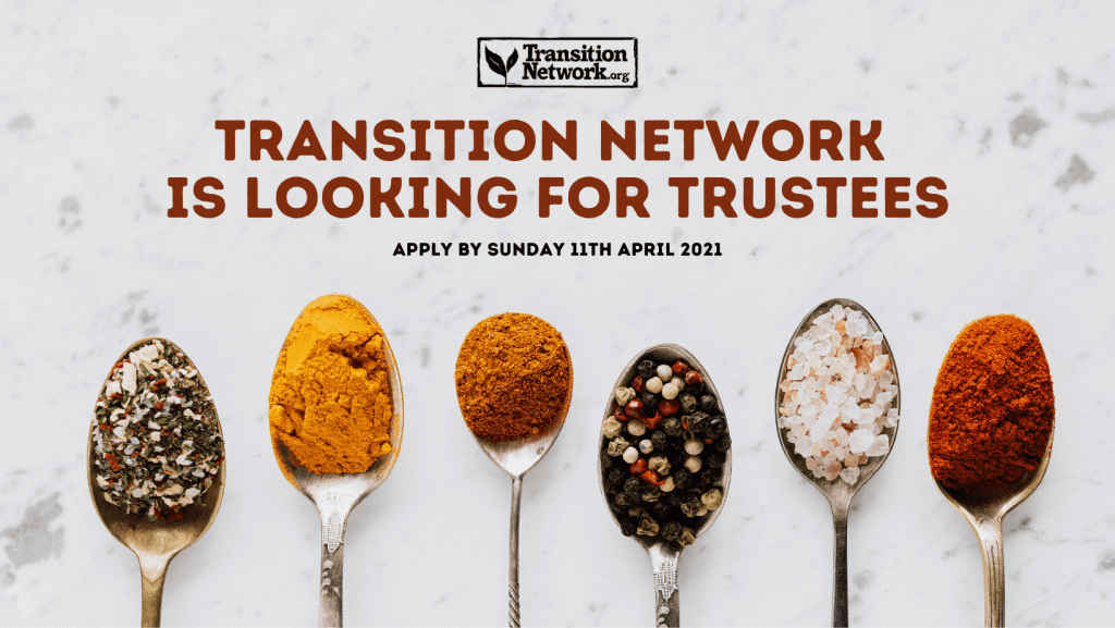 Transition Network is Looking for Trustees