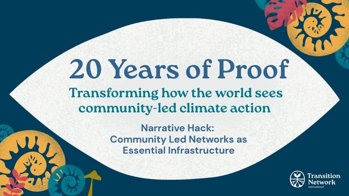 Hacking the Transition Narratives: Shaping Reality Together